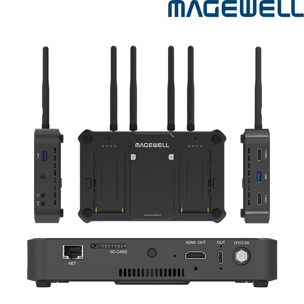 Magewell Director One - Monitor grabador con mezclador y Streaming Magewell Director One - Monitor grabador con mezclador y Streaming